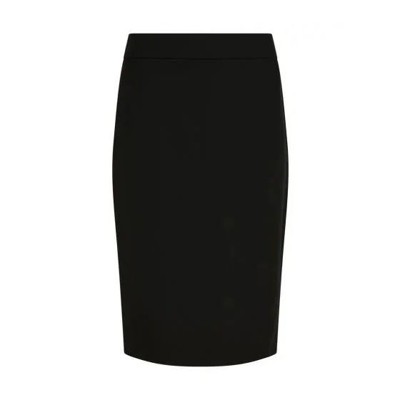 Tailored Wool Stretch Skirt