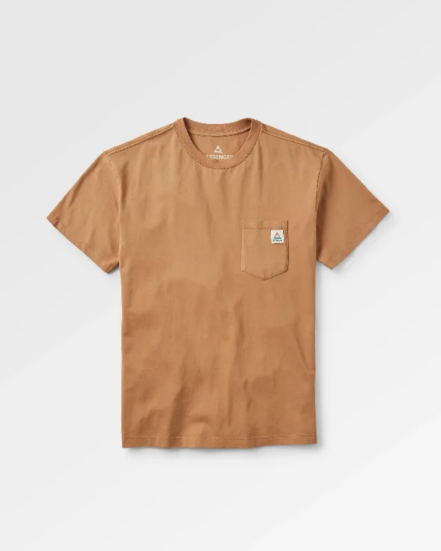 Heritage Recycled Relaxed Fit T-Shirt - Toffee